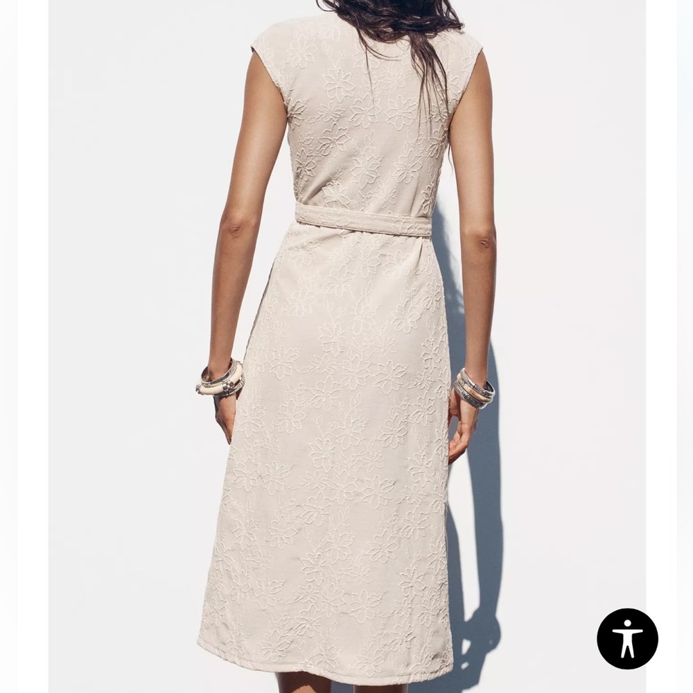 Zara Rustic Midi Dress - Picture 4 of 7